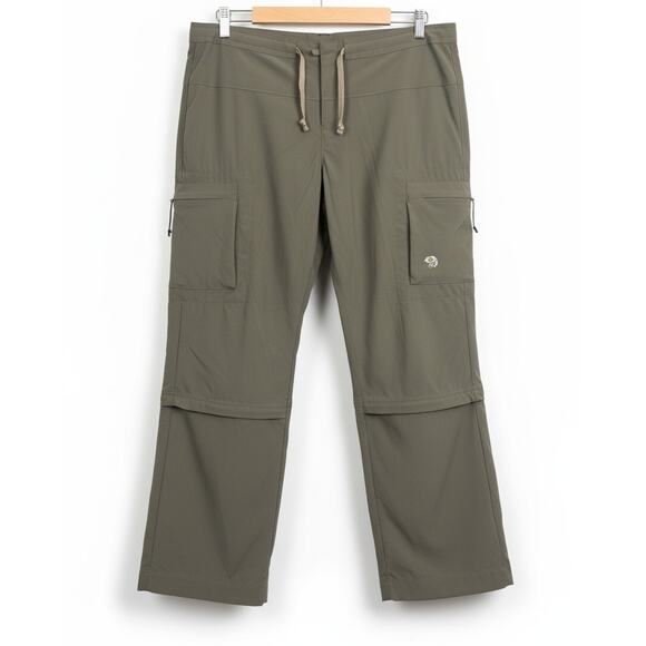 Mountain Hardwear Womens 10 Yuma Convertible Hiking Gorpcore Cargo Stretch Pants - Picture 1 of 11